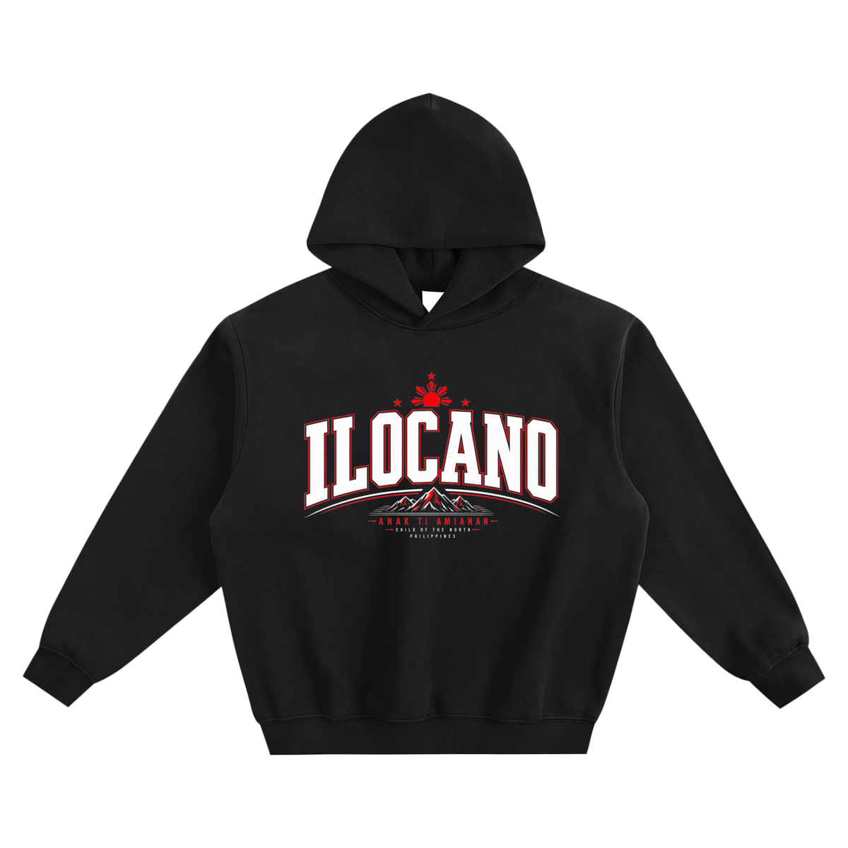 ILOCANO: ANAK TI AMIANAN - Fleeced Boxy Hoodie