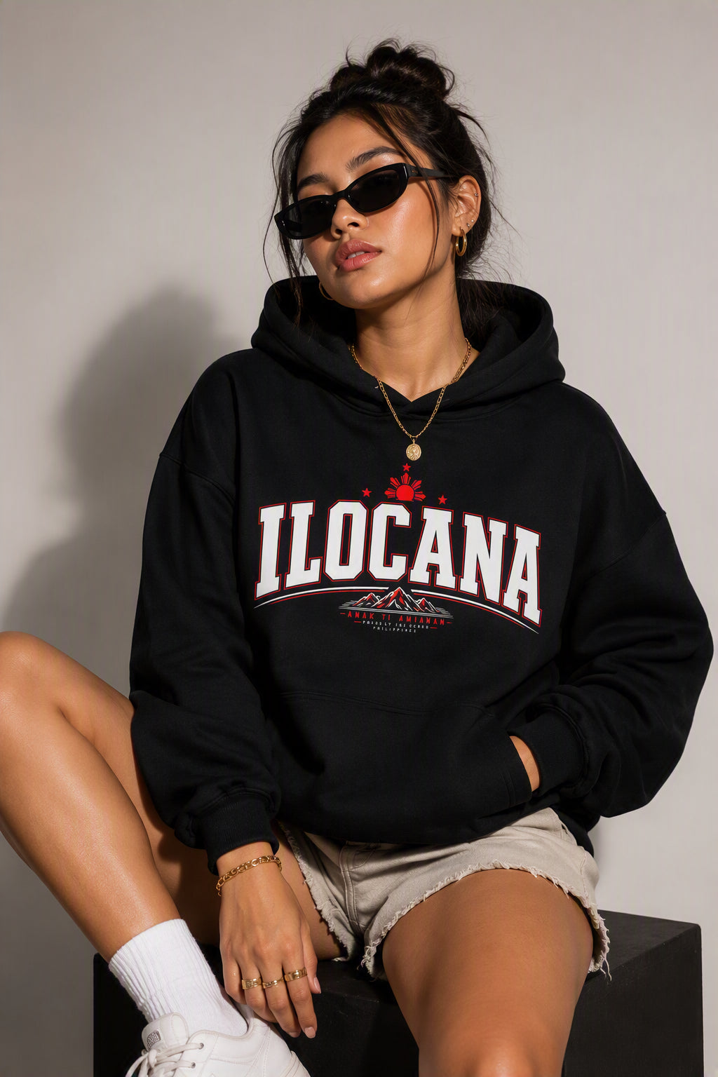 ILOCANA – Anak Ti Amianan - Fleeced Boxy Hoodie