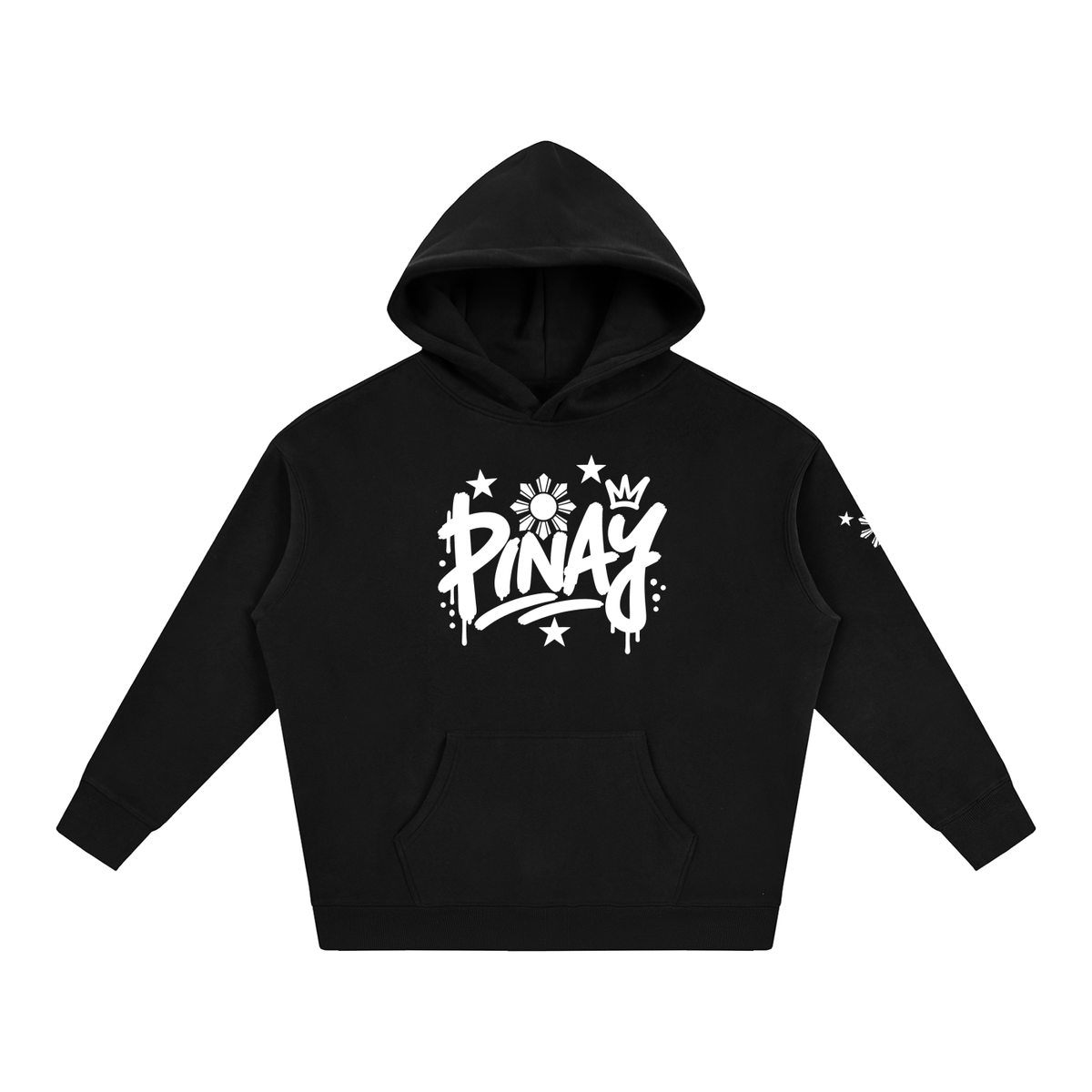 Pinay Graffiti - Oversize Fleeced Hoodie