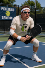 Dill With it - Pickleball Funny Graphic T-Shirt
