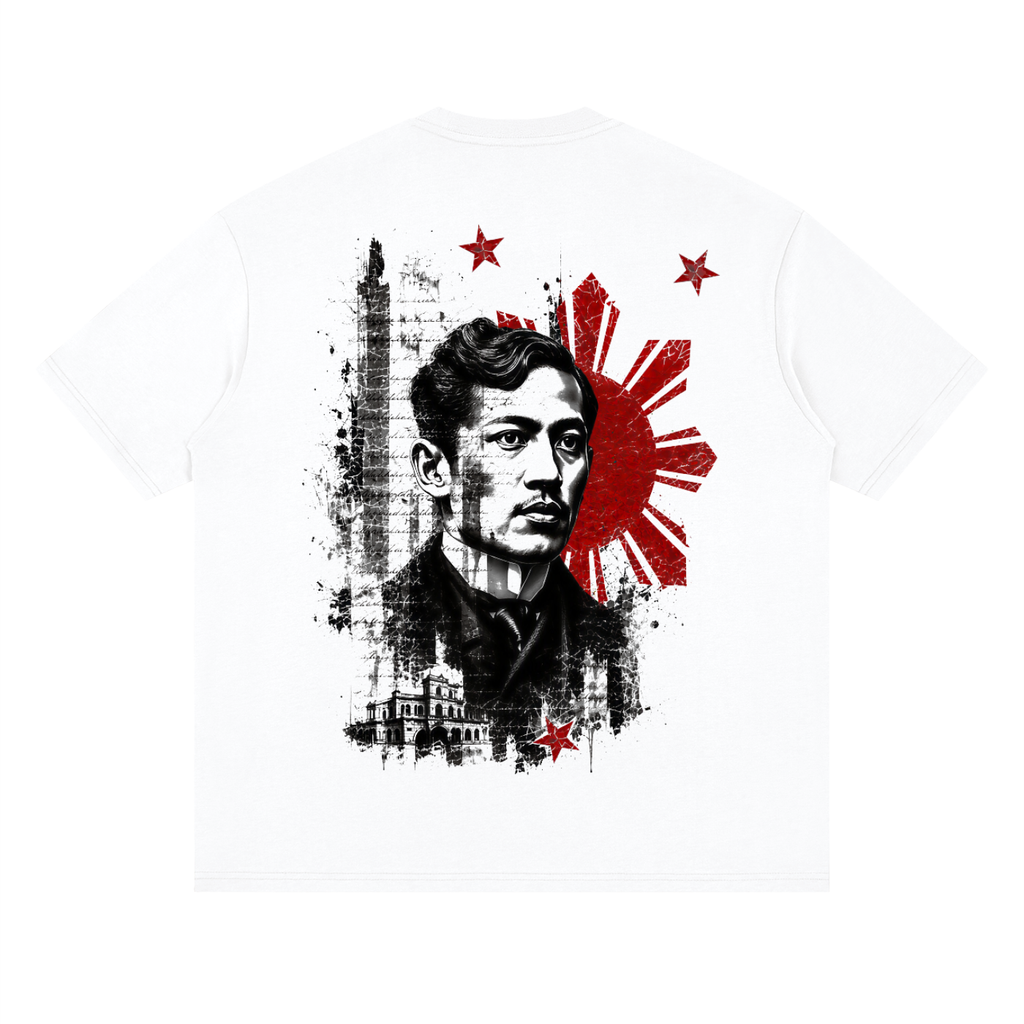 Jose Rizal - Streetwear Loose Drop Shoulder T-Shirt