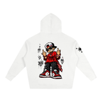 Pinoy 'To - Oversize Fleeced Boxy Hoodie, White