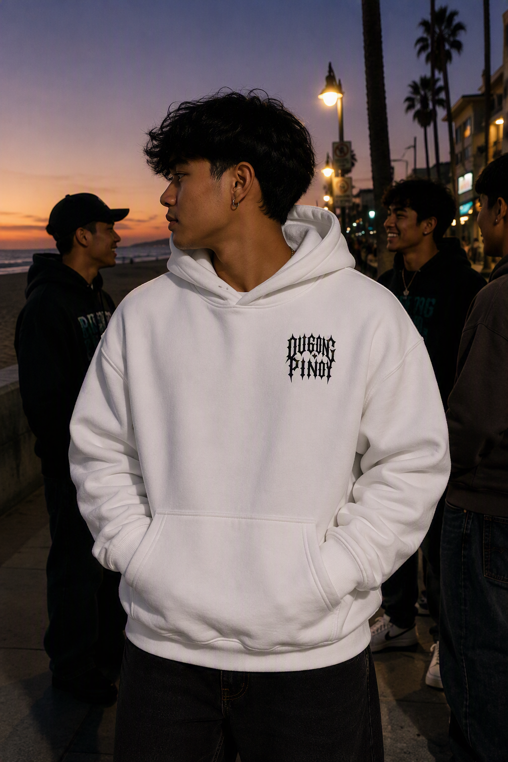 Dugong Pinoy - Oversize Fleeced Hoodie