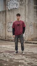 Spidey - Unisex Vintage Wash Distressed Layer T-Shirt