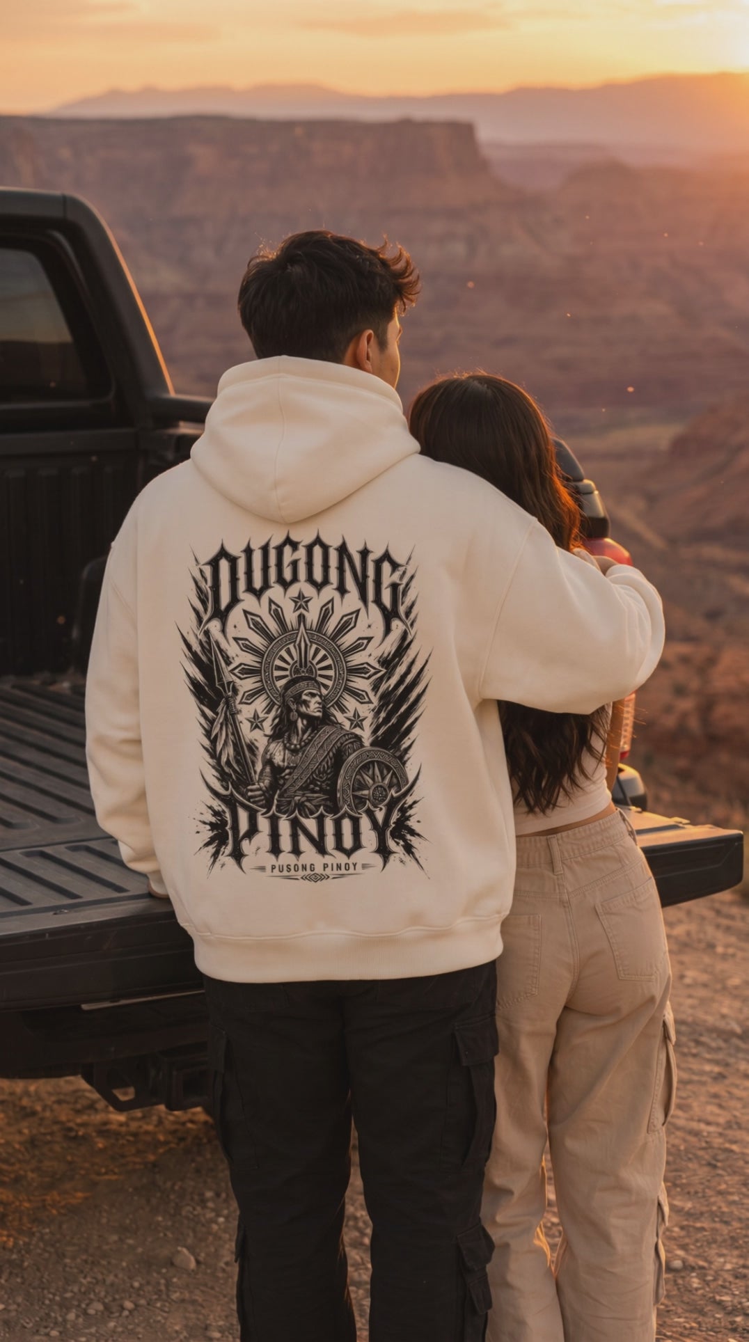 Dugong Pinoy - Oversize Fleeced Hoodie