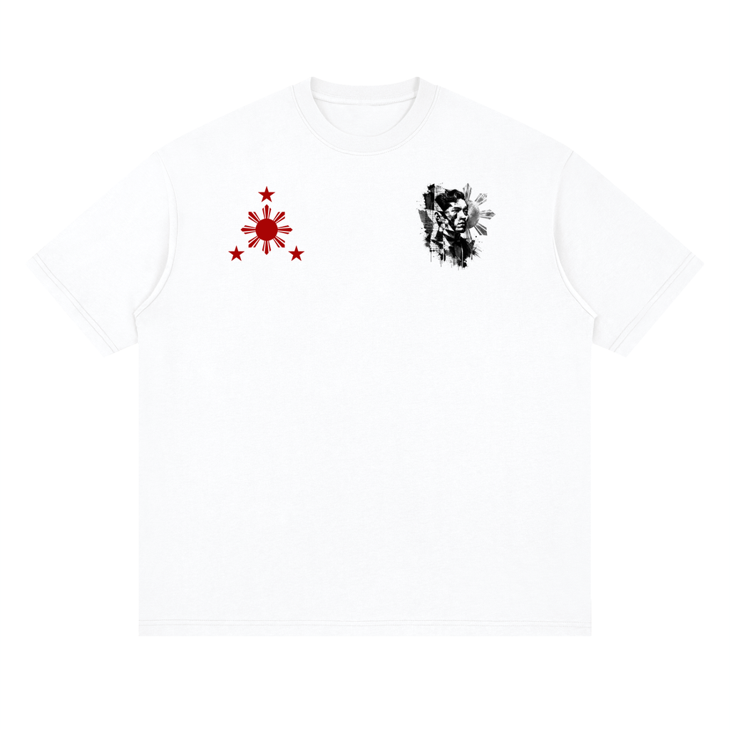 Jose Rizal - Streetwear Loose Drop Shoulder T-Shirt