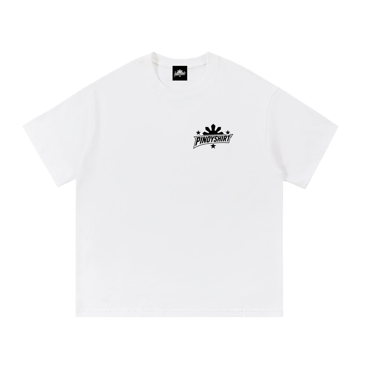 PINAS - Men's Premium Cotton T-Shirt, White
