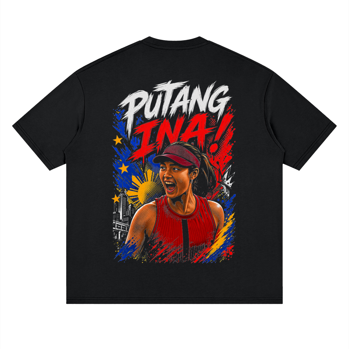 Putang Ina - Alex Streetwear Loose Drop Shoulder T-Shirt