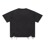 Jose Rizal - Snow Washed Raw-Hem T-Shirt