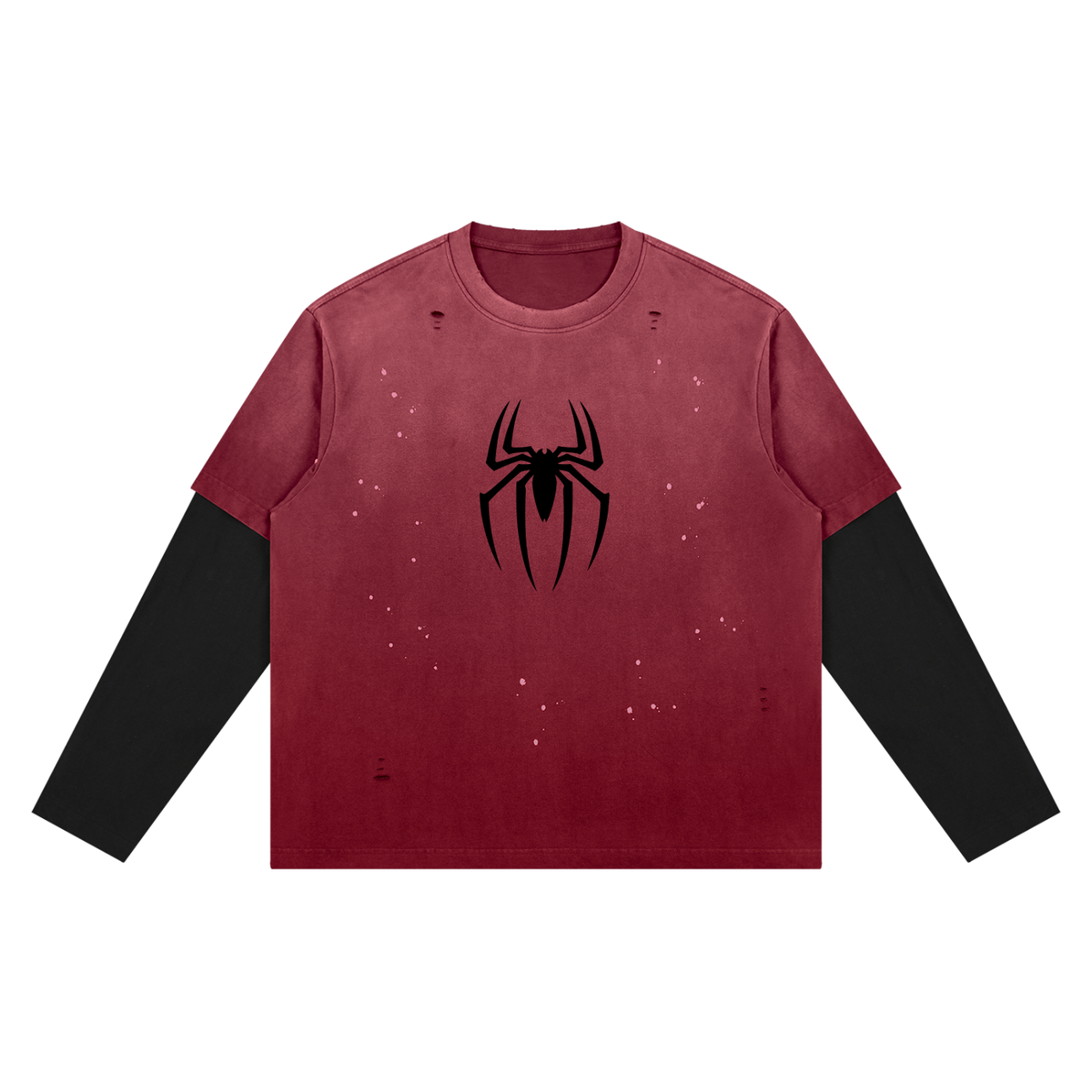Spidey - Unisex Vintage Wash Distressed Layer T-Shirt
