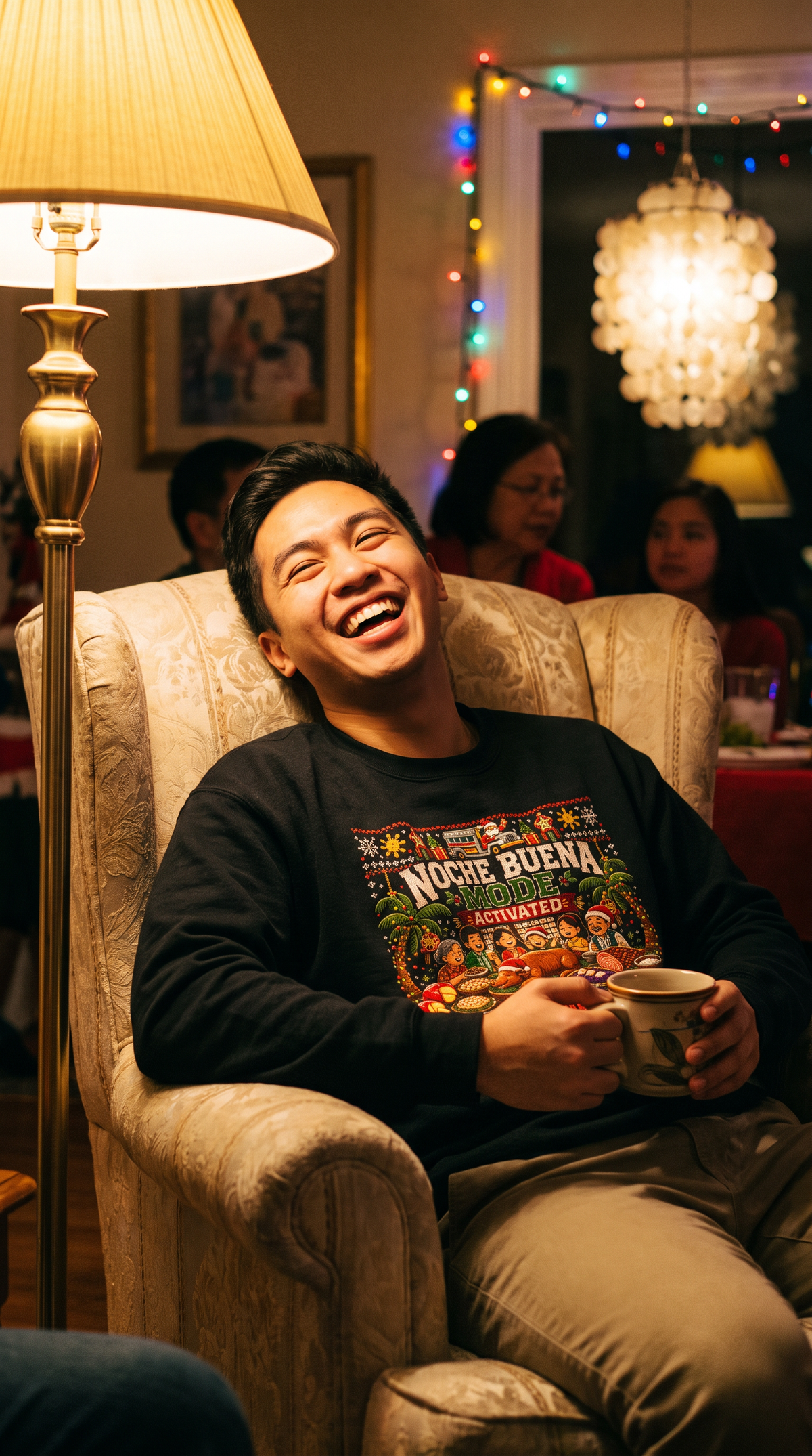 Noche Buena Mode - Holiday Classic Fit Sweatshirt