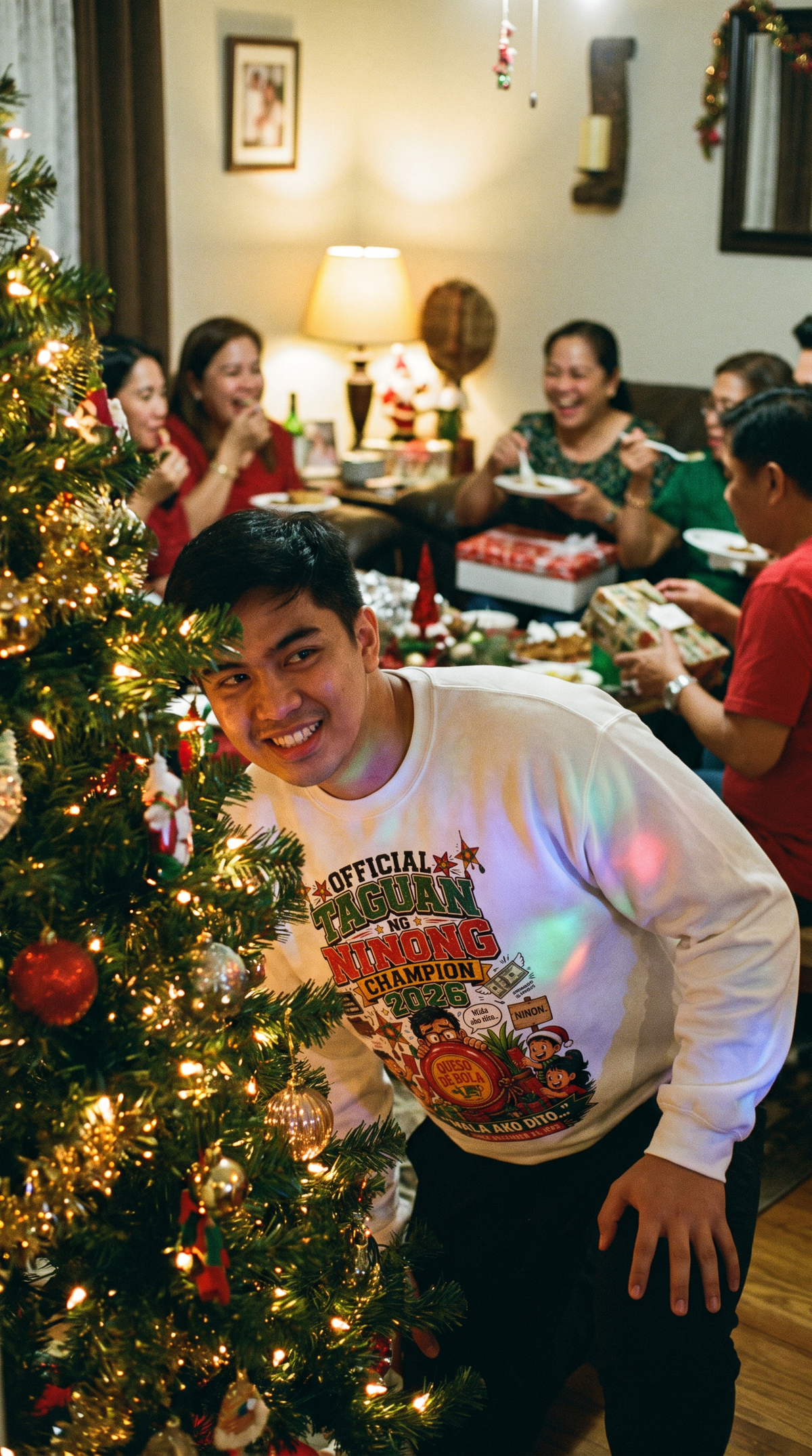 Ninong Taguan Champ - Holiday Classic Fit Sweatshirt