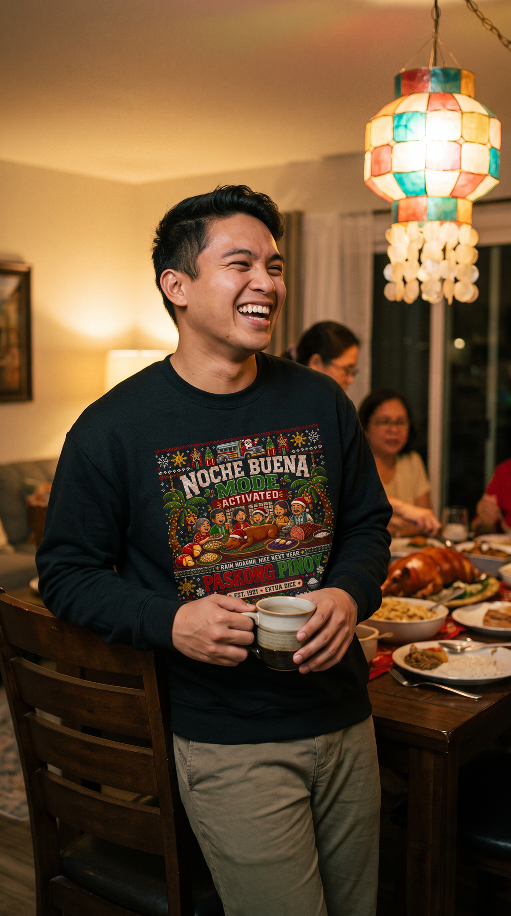 Noche Buena Mode - Holiday Classic Fit Sweatshirt