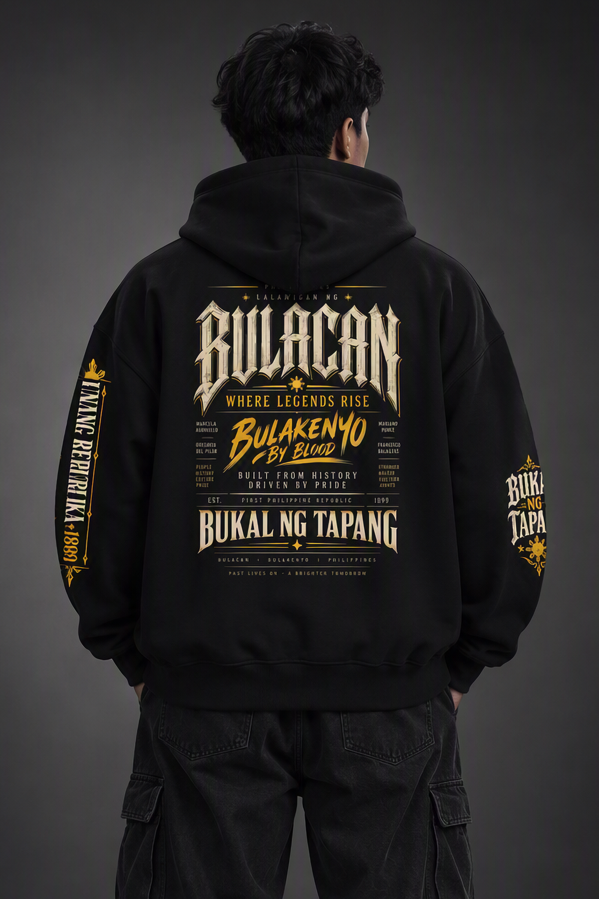 Bulacan - Oversized Fleece Boxy Full-Zip Hoodie