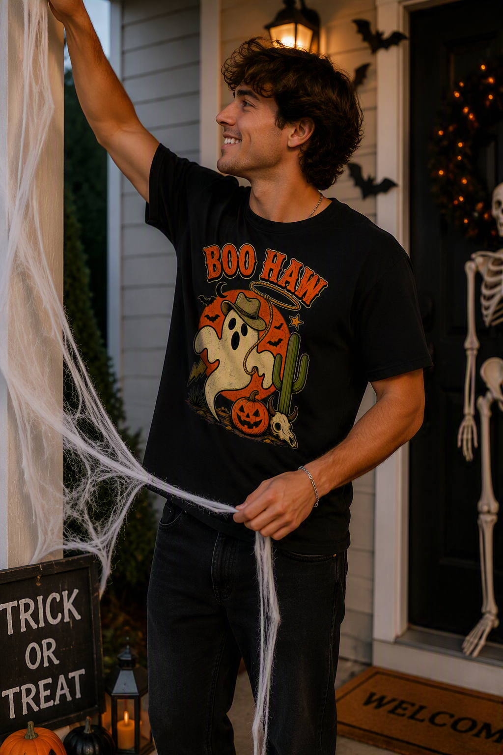 Boo Haw - Halloween  Funny T-Shirt, Colors available