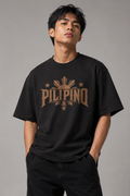 PILIPINO - Boxy T-Shirt, HTV(Heat Transfer Vinyl), Bronze