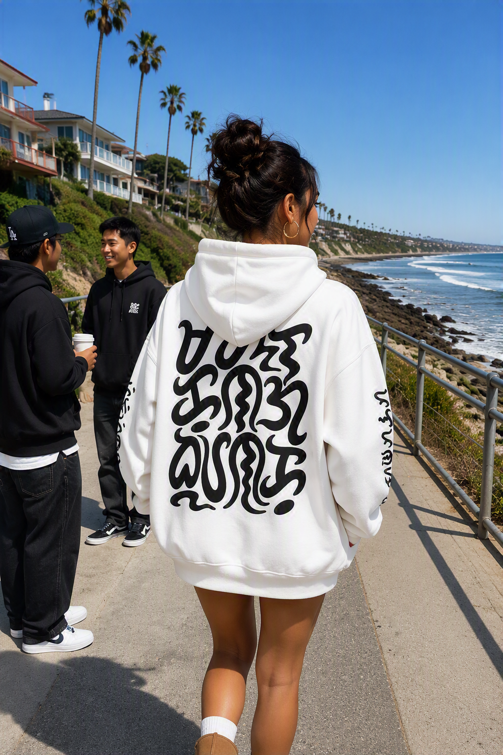 Baybayin - Oversize Fleeced Hoodie