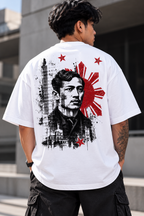 Jose Rizal - Streetwear Loose Drop Shoulder T-Shirt