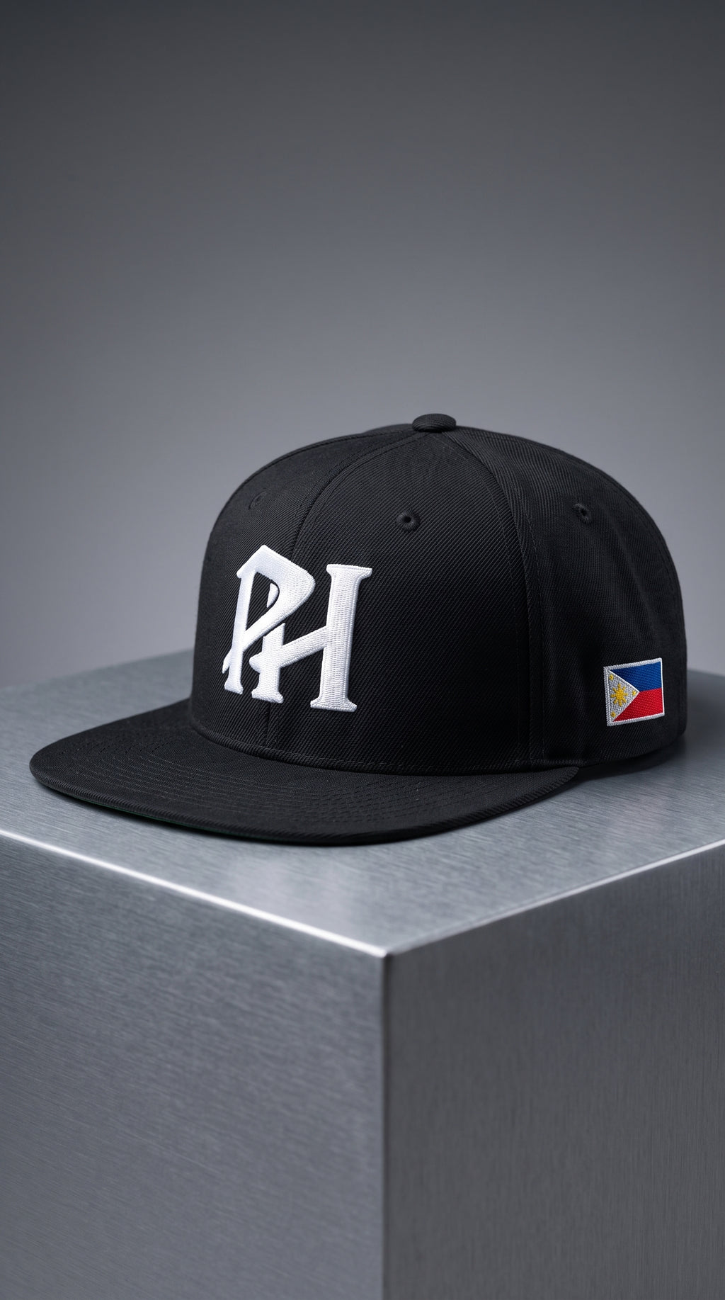 PH - Snapback Hat, Black