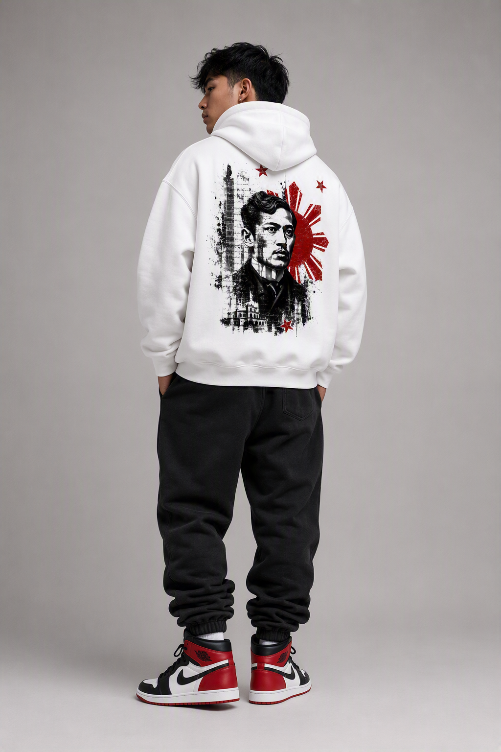 Jose Rizal - Oversize Fleeced Hoodie