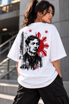 Jose Rizal - Streetwear Loose Drop Shoulder T-Shirt