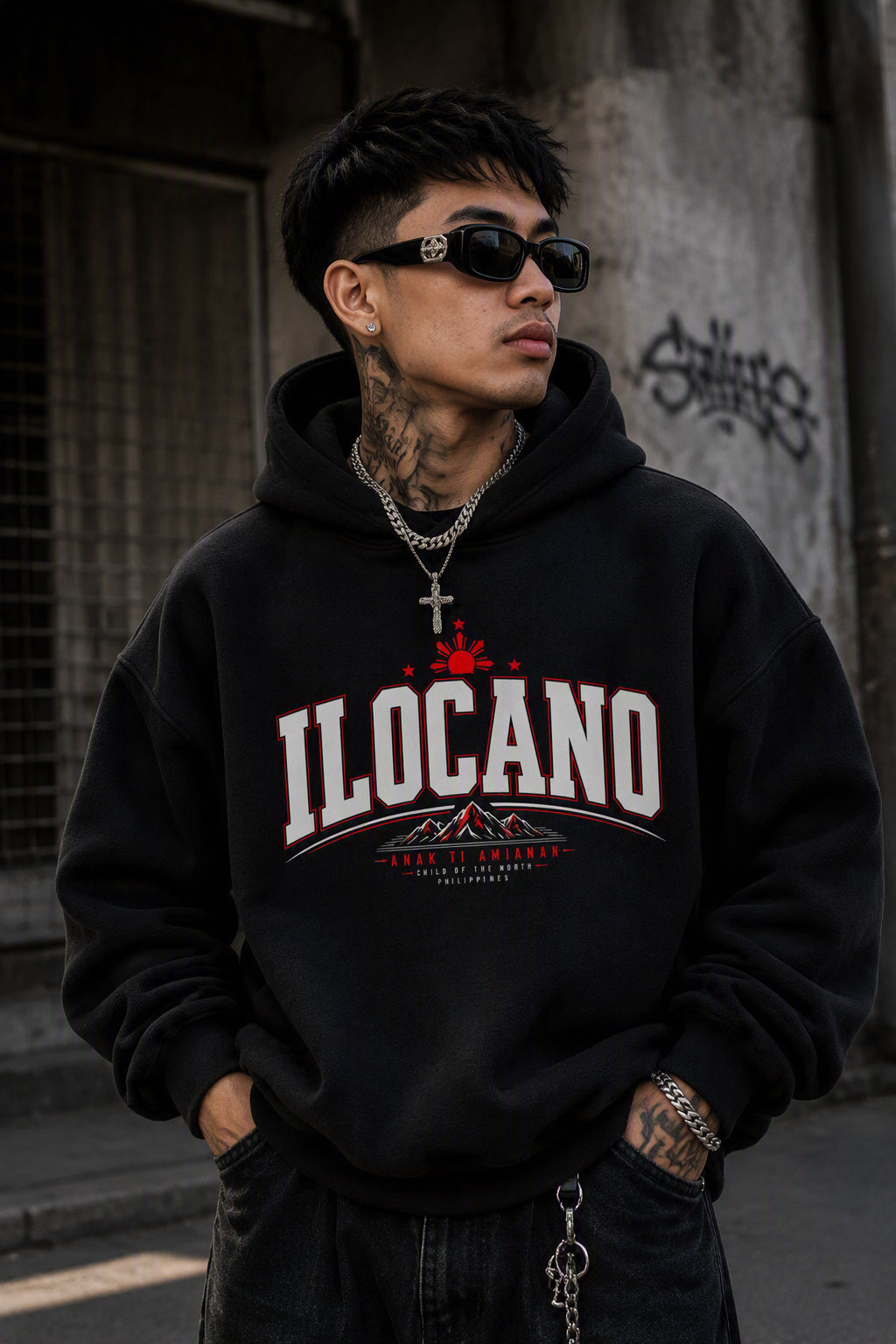 ILOCANO: ANAK TI AMIANAN - Fleeced Boxy Hoodie