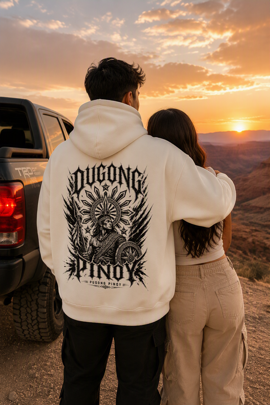 Dugong Pinoy - Oversize Fleeced Hoodie