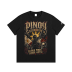 Pinoy Rock-N-Roll - Premium Cotton T-Shirt, Black