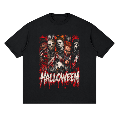 Halloween - Streetwear Loose Drop Shoulder T-Shirt