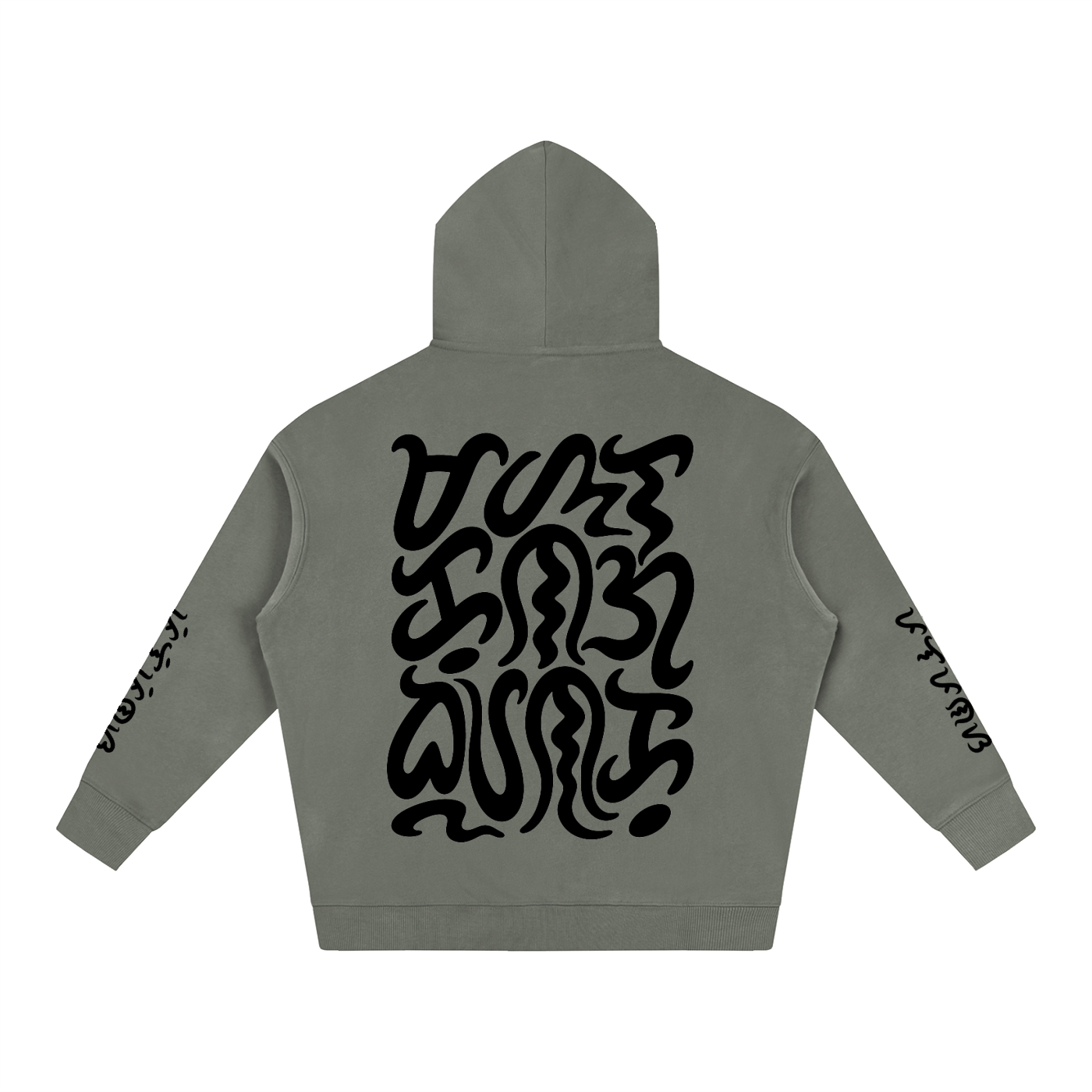 Baybayin - Oversize Fleeced Hoodie