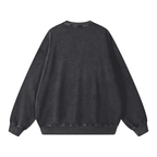 Batangueño - Barako Mentality Snow Washed Oversized Sweatshirt