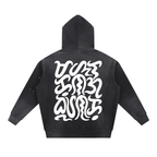 Baybayin - Vintage Washed Frayed Fleece Hoodie