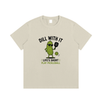 Dill With it - Pickleball Funny Graphic T-Shirt