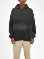 Baybayin - Vintage Washed Frayed Fleece Hoodie