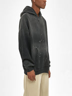 Baybayin - Vintage Washed Frayed Fleece Hoodie