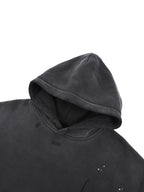 Baybayin - Vintage Washed Frayed Fleece Hoodie