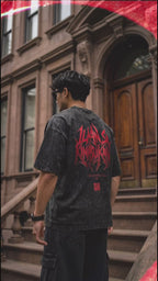 Ilaan sa Kinabukasan - Snow Washed Oversized Cotton T-Shirt