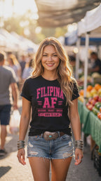 Filipina-AF - Ladies' Relaxed Jersey Short-Sleeve T-Shirt